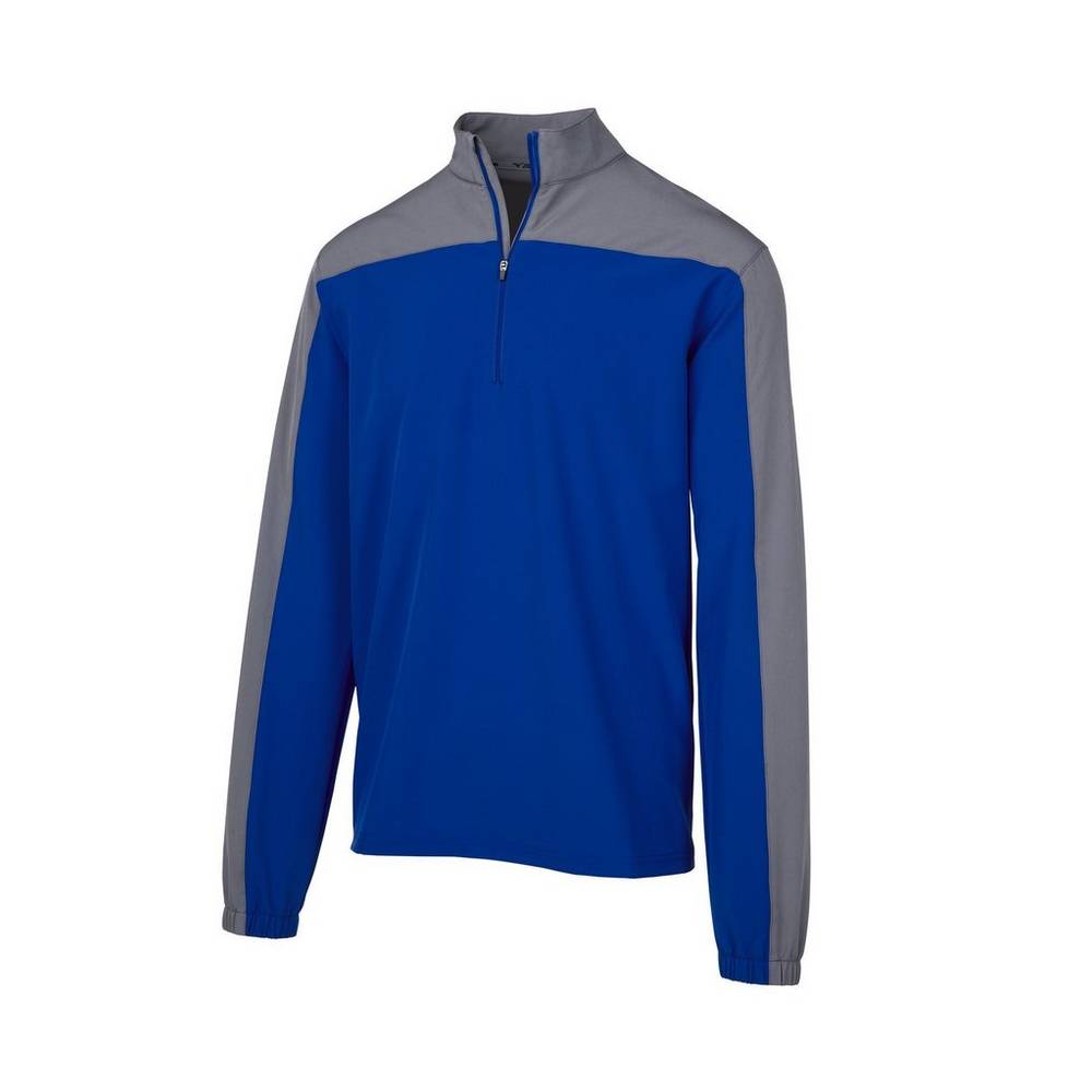 Casaco Mizuno Comp Long Sleeve Batting - Homem - Azul Marinho - EUTXW1349